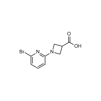 1-(6-Bromo-2-pyridinyl)-3-azetidinecarboxylic acid