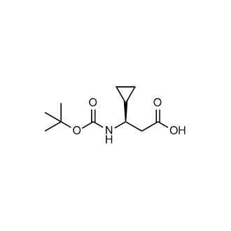 (R)-3-((tert-butoxycarbonyl)amino)-3-cyclopropylpropanoic acid