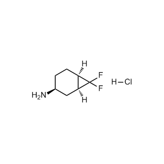 (1S,3S,6R)-7,7-Difluorobicyclo[4.1.0]heptan-3-amine hydrochloride