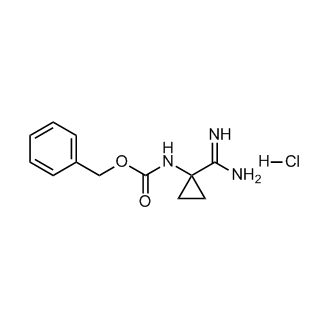 Benzyl (1-carbamimidoylcyclopropyl)carbamate hydrochloride