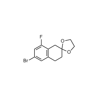 6-Bromo-8-fluoro-3,4-dihydro-1H-spiro[naphthalene-2,2'-[1,3]dioxolane]