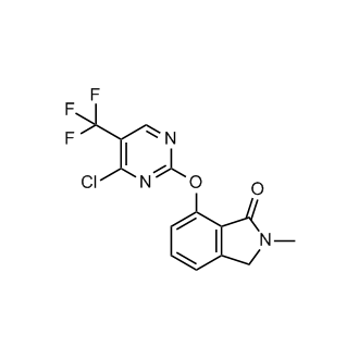 7-((4-Chloro-5-(trifluoromethyl)pyrimidin-2-yl)oxy)-2-methylisoindolin-1-one