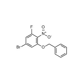 1-(Benzyloxy)-5-bromo-3-fluoro-2-nitrobenzene