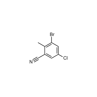3-Bromo-5-chloro-2-methylbenzonitrile