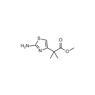 Methyl 2-(2-aminothiazol-4-yl)-2-methylpropanoate