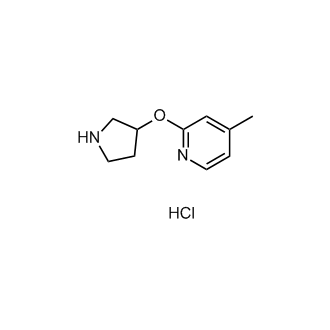 4-Methyl-2-(pyrrolidin-3-yloxy)pyridine hydrochloride