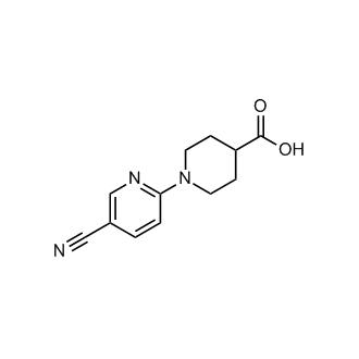 1-(5-Cyano-2-pyridinyl)-4-piperidinecarboxylic acid