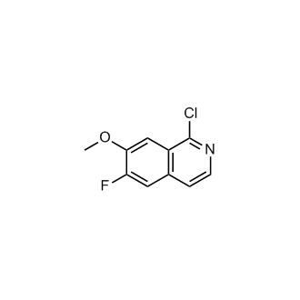 1-Chloro-6-fluoro-7-methoxyisoquinoline