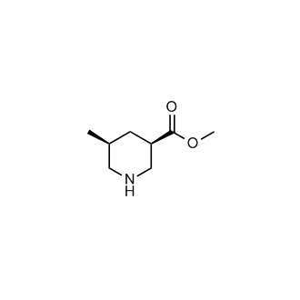Methyl (3R,5S)-5-methyl-3-piperidinecarboxylate