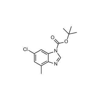 1,1-Dimethylethyl 6-chloro-4-methyl-1H-benzimidazole-1-carboxylate