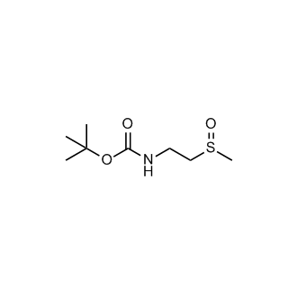 tert-Butyl (2-(methylsulfinyl)ethyl)carbamate