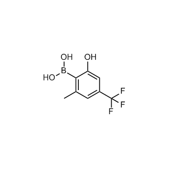 (2-Hydroxy-6-methyl-4-(trifluoromethyl)phenyl)boronic acid