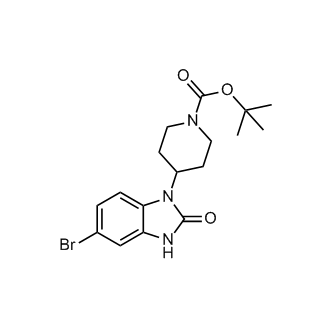 tert-Butyl 4-(5-bromo-2-oxo-2,3-dihydro-1H-benzo[d]imidazol-1-yl)piperidine-1-carboxylate