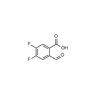 4,5-Difluoro-2-formylbenzoic acid