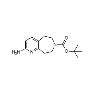 tert-Butyl 2-amino-5,6,8,9-tetrahydro-7H-pyrido[2,3-d]azepine-7-carboxylate