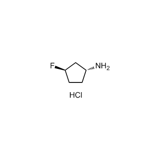 (1R,3R)-3-Fluorocyclopentan-1-amine (hydrochloride)