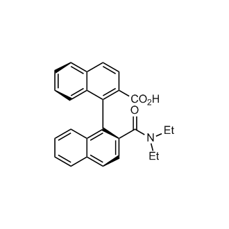 [1,1′-Binaphthalene]-2-carboxylic acid,2′-[(diethylamino)carbonyl]-,(S)-