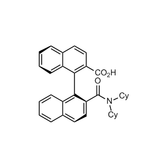 (1S)-2′-[(Dicyclohexylamino)carbonyl][1,1′-binaphthalene]-2-carboxylic acid