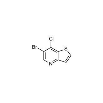 6-Bromo-7-chlorothieno[3,2-b]pyridine
