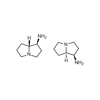 (1R,7aR)-Hexahydro-1H-pyrrolizin-1-amine compound with (1S,7aR)-hexahydro-1H-pyrrolizin-1-amine (1:1)