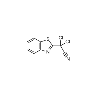 α,α-Dichloro-2-benzothiazoleacetonitrile