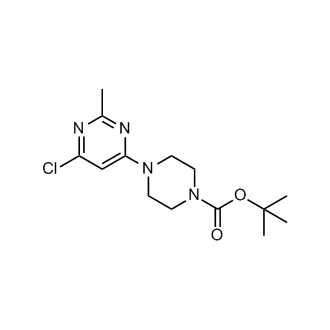 tert-Butyl 4-(6-chloro-2-methylpyrimidin-4-yl)piperazine-1-carboxylate