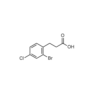 3-(2-Bromo-4-chlorophenyl)propanoic acid