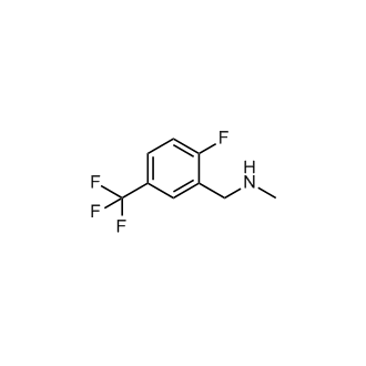 1-(2-Fluoro-5-(trifluoromethyl)phenyl)-N-methylmethanamine