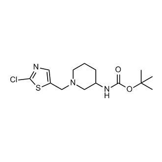 Tert-butyl N-[1-[(2-chloro-1,3-thiazol-5-yl)methyl]piperidin-3-yl]carbamate