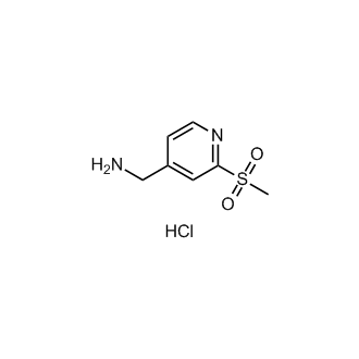 (2-(Methylsulfonyl)pyridin-4-yl)methanamine (hydrochloride)