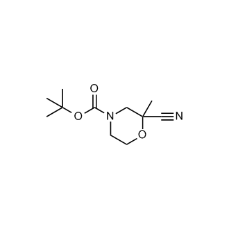 tert-Butyl 2-cyano-2-methylmorpholine-4-carboxylate