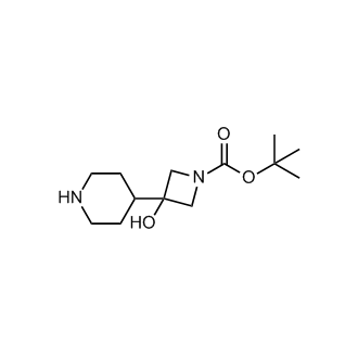 tert-Butyl 3-hydroxy-3-(piperidin-4-yl)azetidine-1-carboxylate