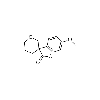 Tetrahydro-3-(4-methoxyphenyl)-2H-pyran-3-carboxylic acid