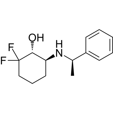 (1R,6S)-2,2-Difluoro-6-(((R)-1-phenylethyl)amino)cyclohexanol