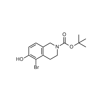 tert-Butyl 5-bromo-6-hydroxy-3,4-dihydroisoquinoline-2(1H)-carboxylate