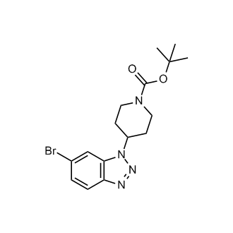 tert-Butyl 4-(6-bromo-1H-benzo[d][1,2,3]triazol-1-yl)piperidine-1-carboxylate