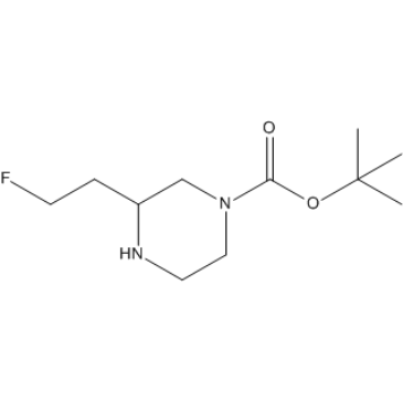 tert-Butyl 3-(2-fluoroethyl)piperazine-1-carboxylate