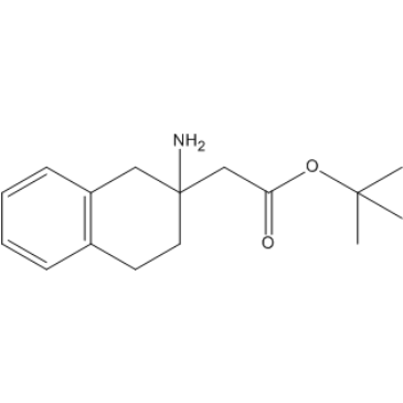 tert-Butyl 2-(2-amino-1,2,3,4-tetrahydronaphthalen-2-yl)acetate