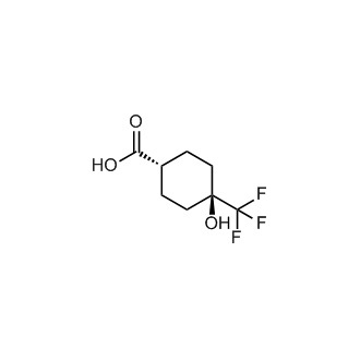 trans-4-Hydroxy-4-(trifluoromethyl)cyclohexane-1-carboxylic acid