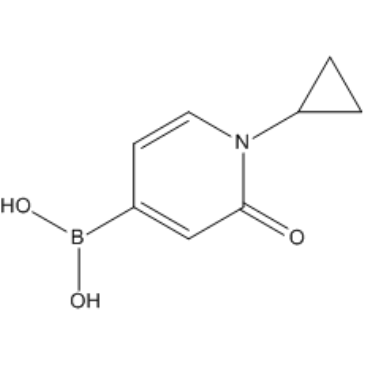 (1-Cyclopropyl-2-oxo-1,2-dihydropyridin-4-yl)boronic acid