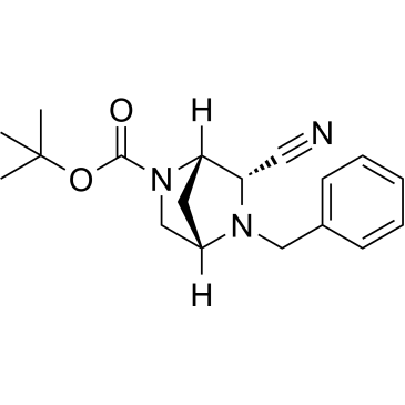 (1S,4S,6R)-tert-Butyl 5-benzyl-6-cyano-2,5-diazabicyclo[2.2.1]heptane-2-carboxylate