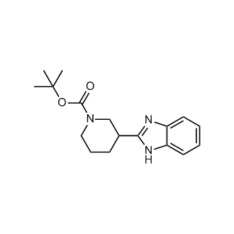 tert-Butyl 3-(1H-benzo[d]imidazol-2-yl)piperidine-1-carboxylate