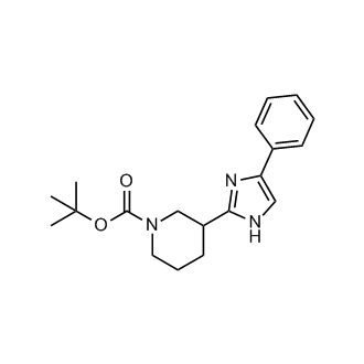 tert-Butyl 3-(4-phenyl-1H-imidazol-2-yl)piperidine-1-carboxylate