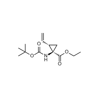 (1R,2S)-rel-Ethyl 1-((tert-butoxycarbonyl)amino)-2-vinylcyclopropanecarboxylate