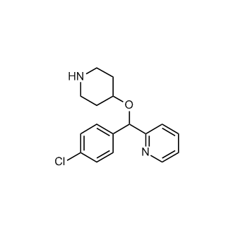 2-[(4-Chlorophenyl)(4-piperidinyloxy)methyl]pyridine