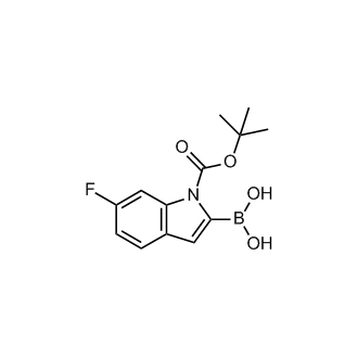 (1-(tert-Butoxycarbonyl)-6-fluoro-1H-indol-2-yl)boronic acid