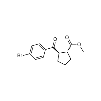 (1R,2R)-Methyl 2-(4-bromobenzoyl)cyclopentanecarboxylate