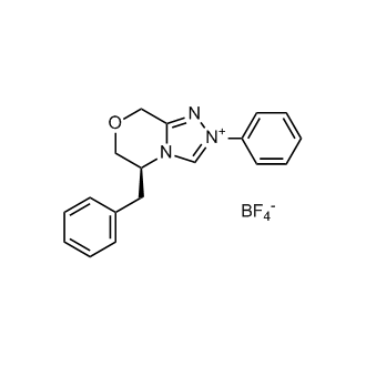 (S)-5-Benzyl-2-phenyl-5,6-dihydro-8H-[1,2,4]triazolo[3,4-c][1,4]oxazin-2-ium tetrafluoroborate