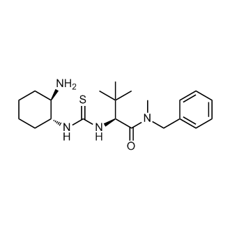 (S)-2-(3-((1R,2R)-2-Aminocyclohexyl)thioureido)-N-benzyl-N,3,3-trimethylbutanamide