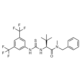 (S)-N-Benzyl-2-(3-(3,5-bis(trifluoromethyl)phenyl)thioureido)-N,3,3-trimethylbutanamide